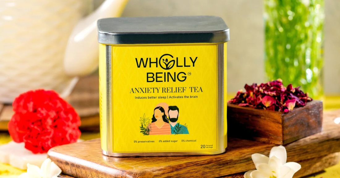 Your anxiety won't clock out. This tea helps.